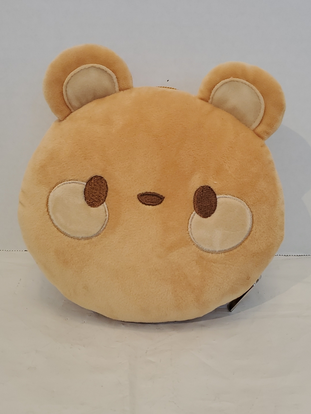 Plush Bear Face Pillow With Eye Mask Set